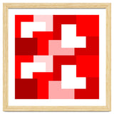 Red Abstract Square Tiles thumbnail