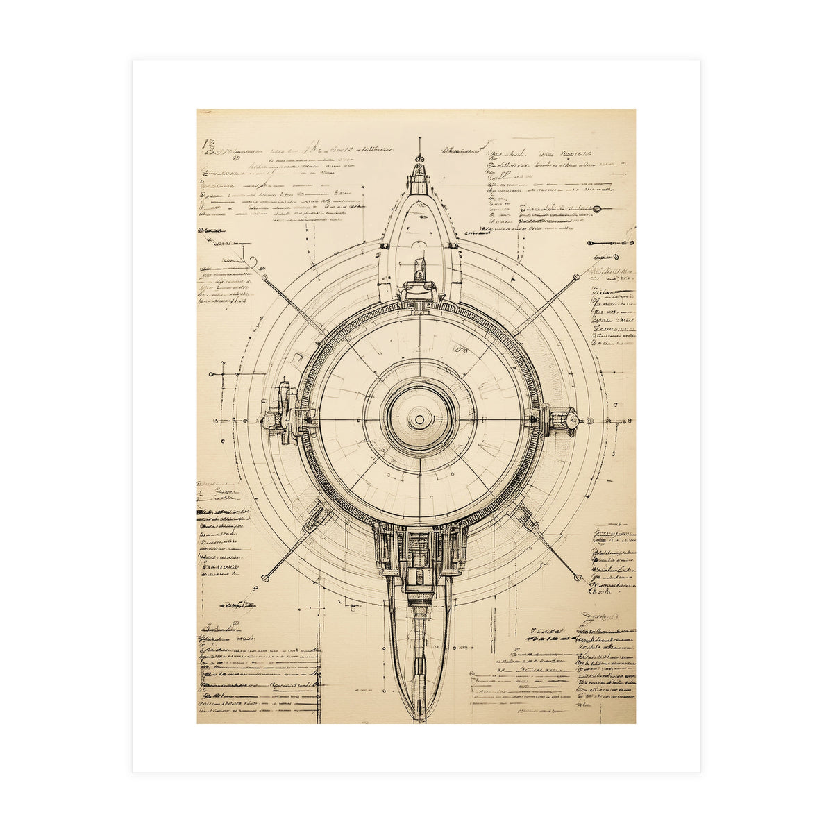 Back To The Moon 017 (Print Only)