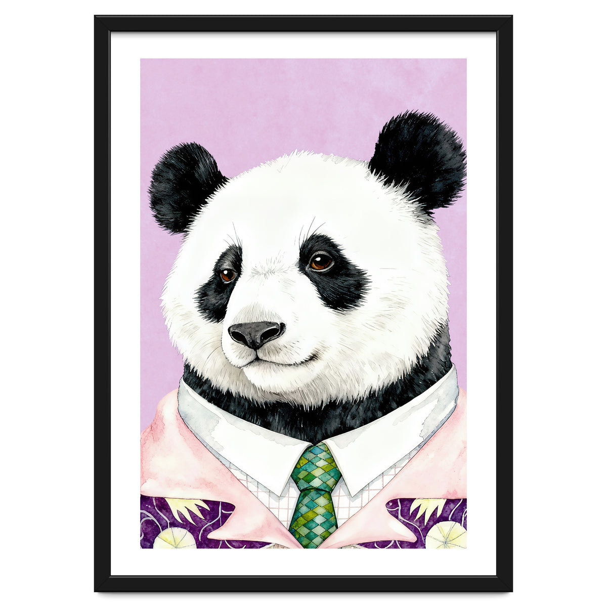 Dapper Panda Portrait