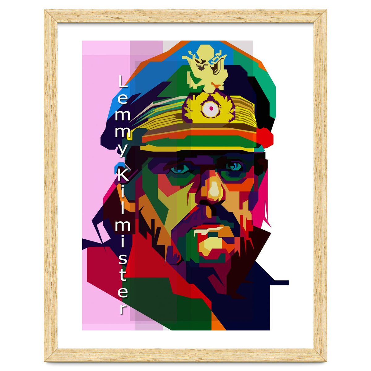 Lemmy Kilmister Motorhead English Metal Pop Art Wpap