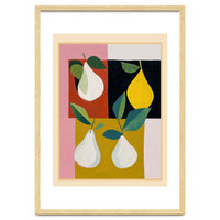 Modern Pears Still Life II