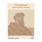 Un Penseur, Jeune Moine Romain – Alexandre Cabanel (1848) (Print Only) thumbnail