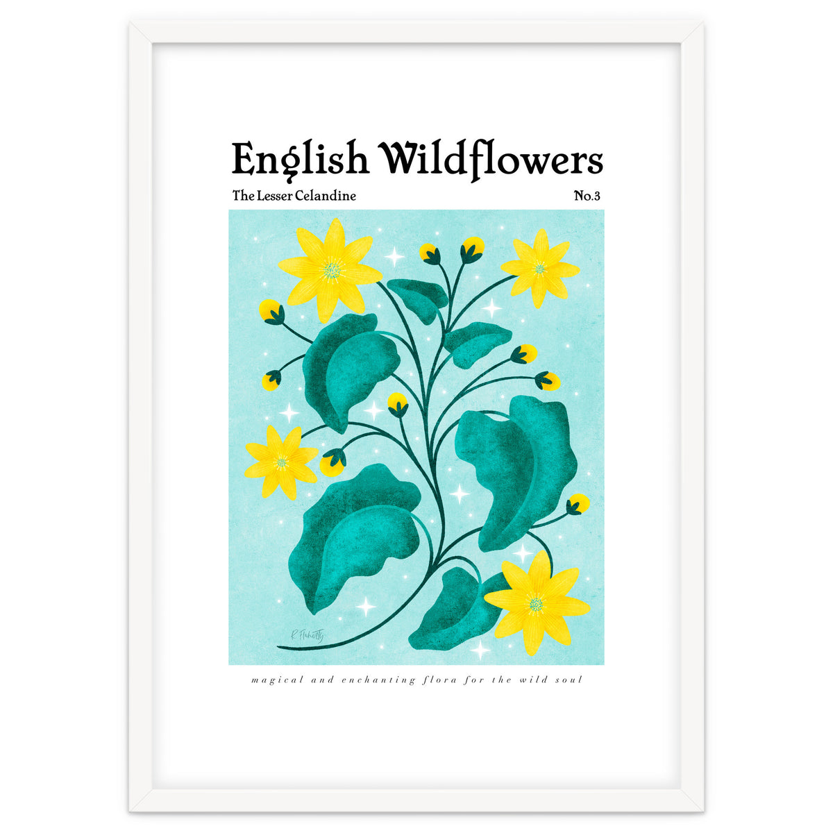 English Wildflowers | Lesser Celandine