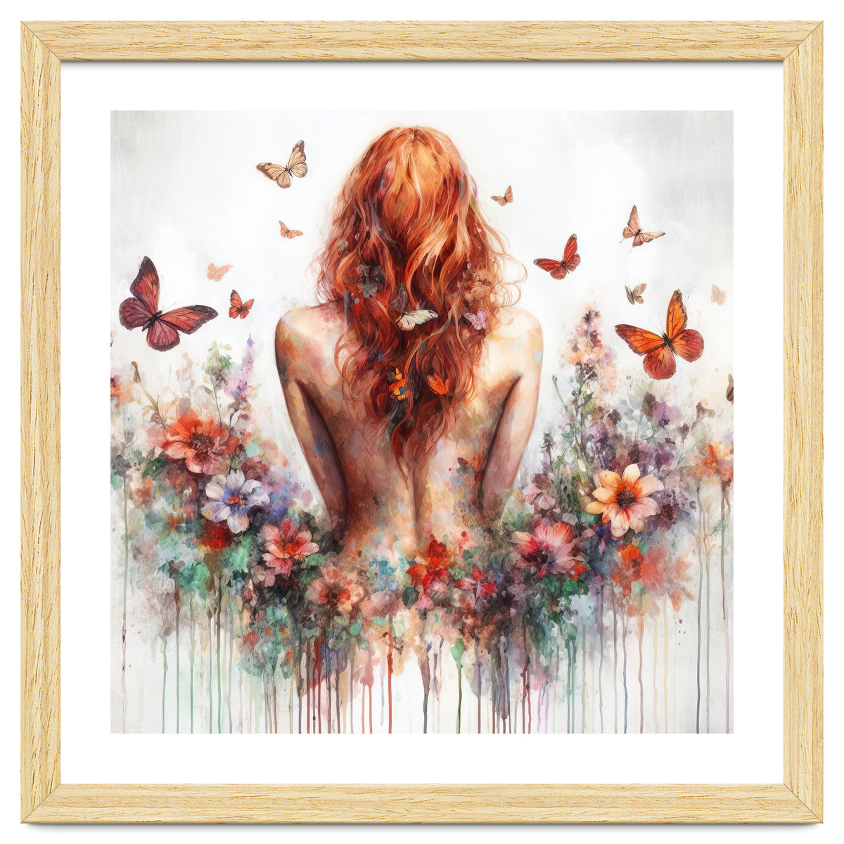 Butterfly Body In Bloom