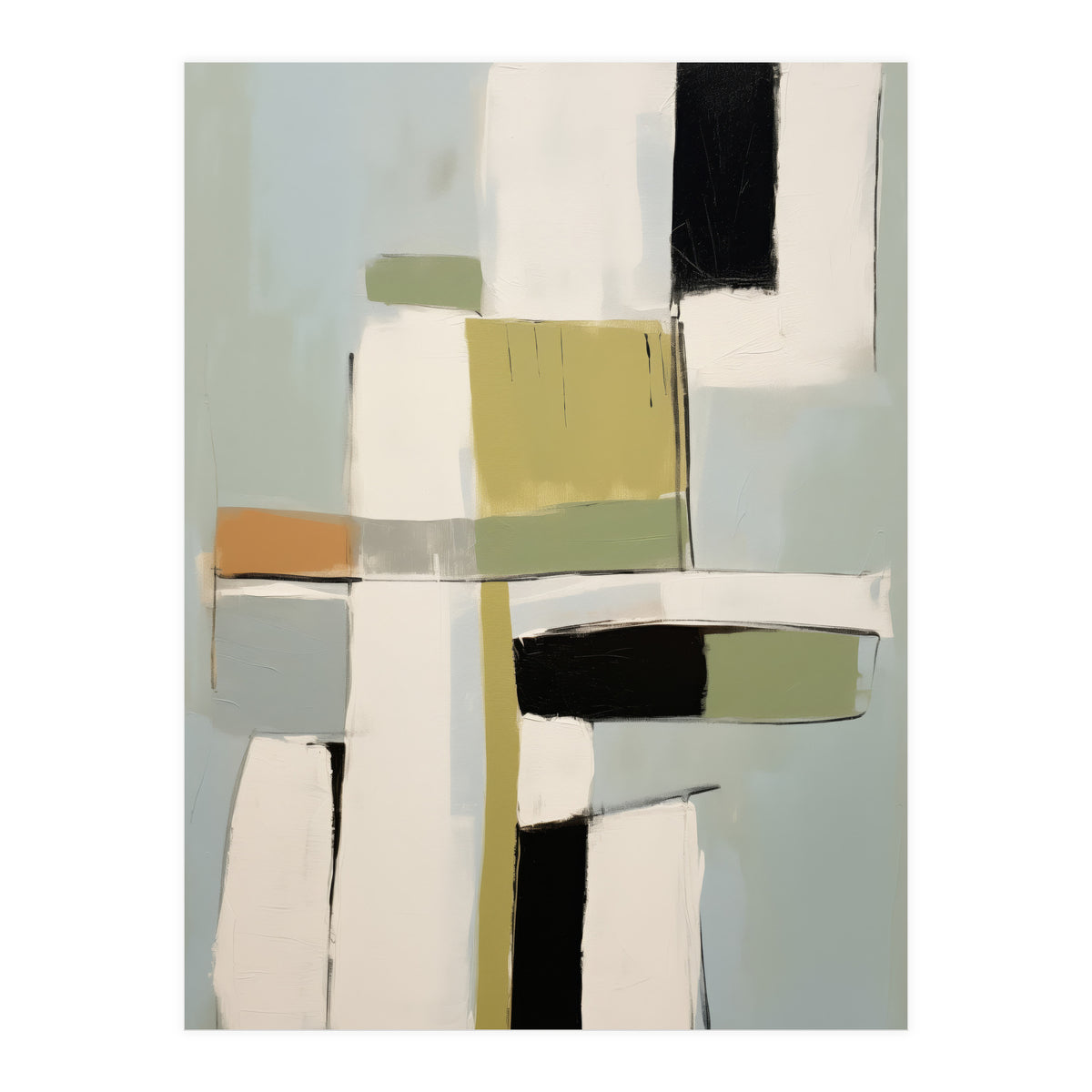 Modern Block Study 2 (Print Only)