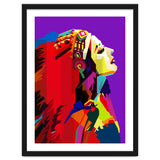 Apache Woman Pop Art Wpap thumbnail