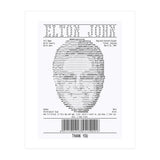 Receipt Art Elton John (Print Only) thumbnail