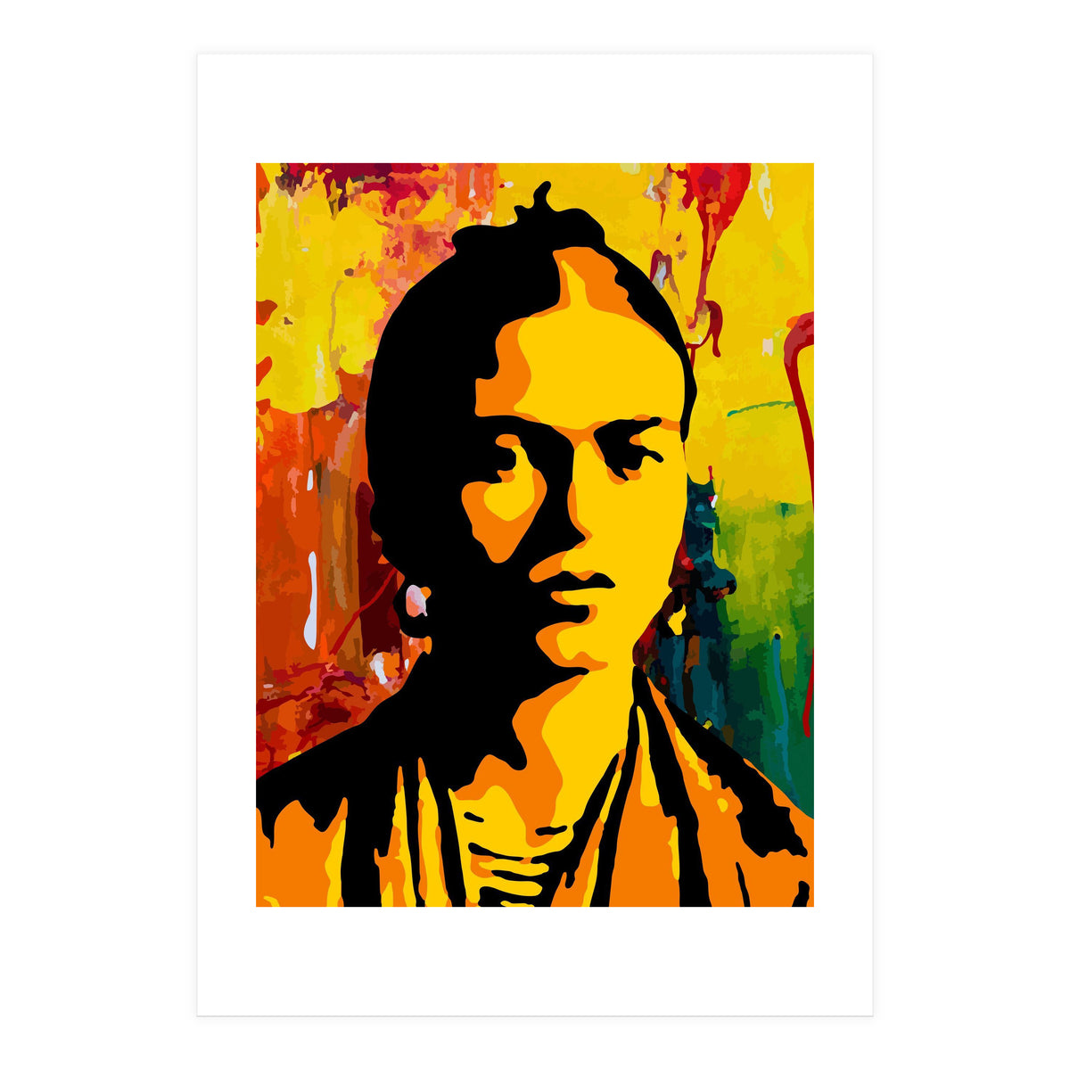 Frida Kahlo Abstract 2 (Print Only)