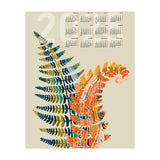 Calendar 2025 colorful fern leaves (Print Only) thumbnail