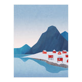 Red Houses, Lofoten (Print Only) thumbnail