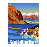 Saint Gotthard Massif, Switzerland (Print Only)