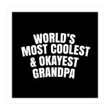 World's most coolest and okayest grandpa (Print Only) thumbnail