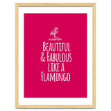 Beautiful and fabulous like a flamingo thumbnail