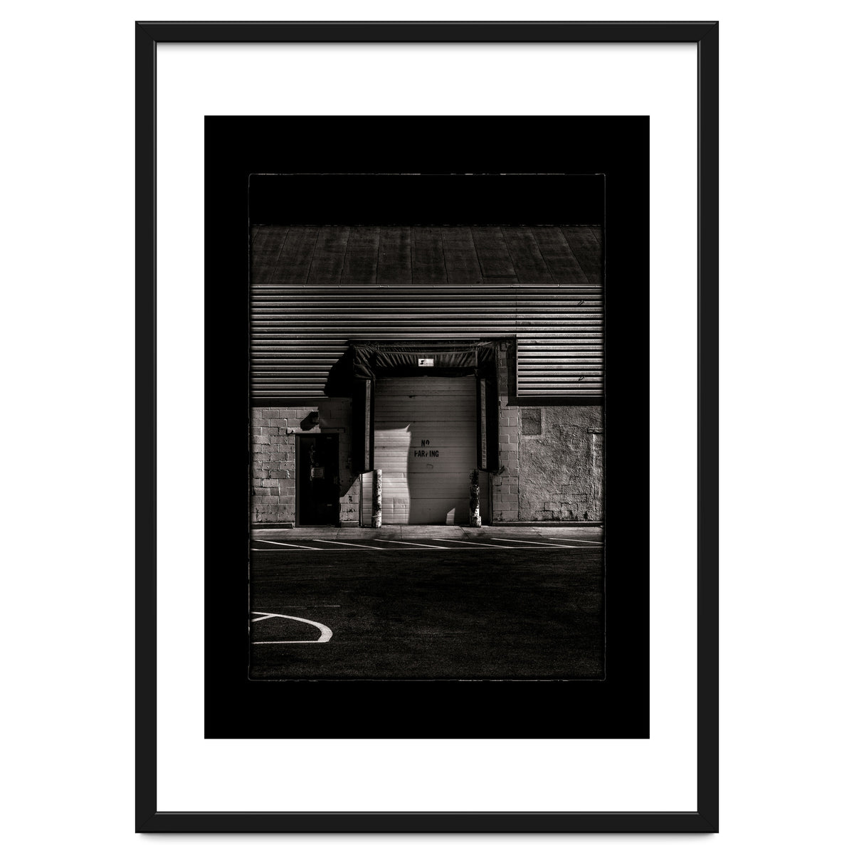 No Parking No 1 with Border