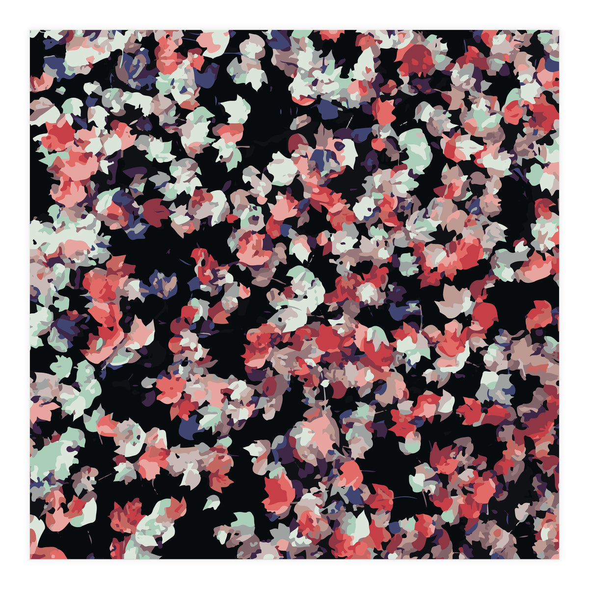 Floral Ecstasy Painting (Print Only)