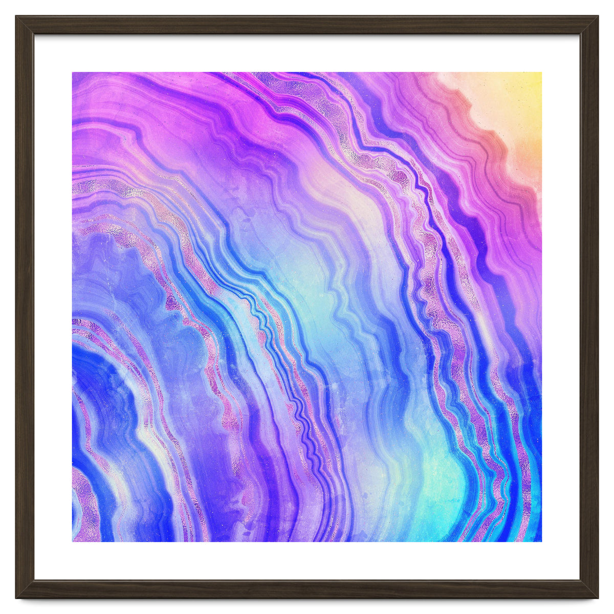 Neon Agate Texture 07