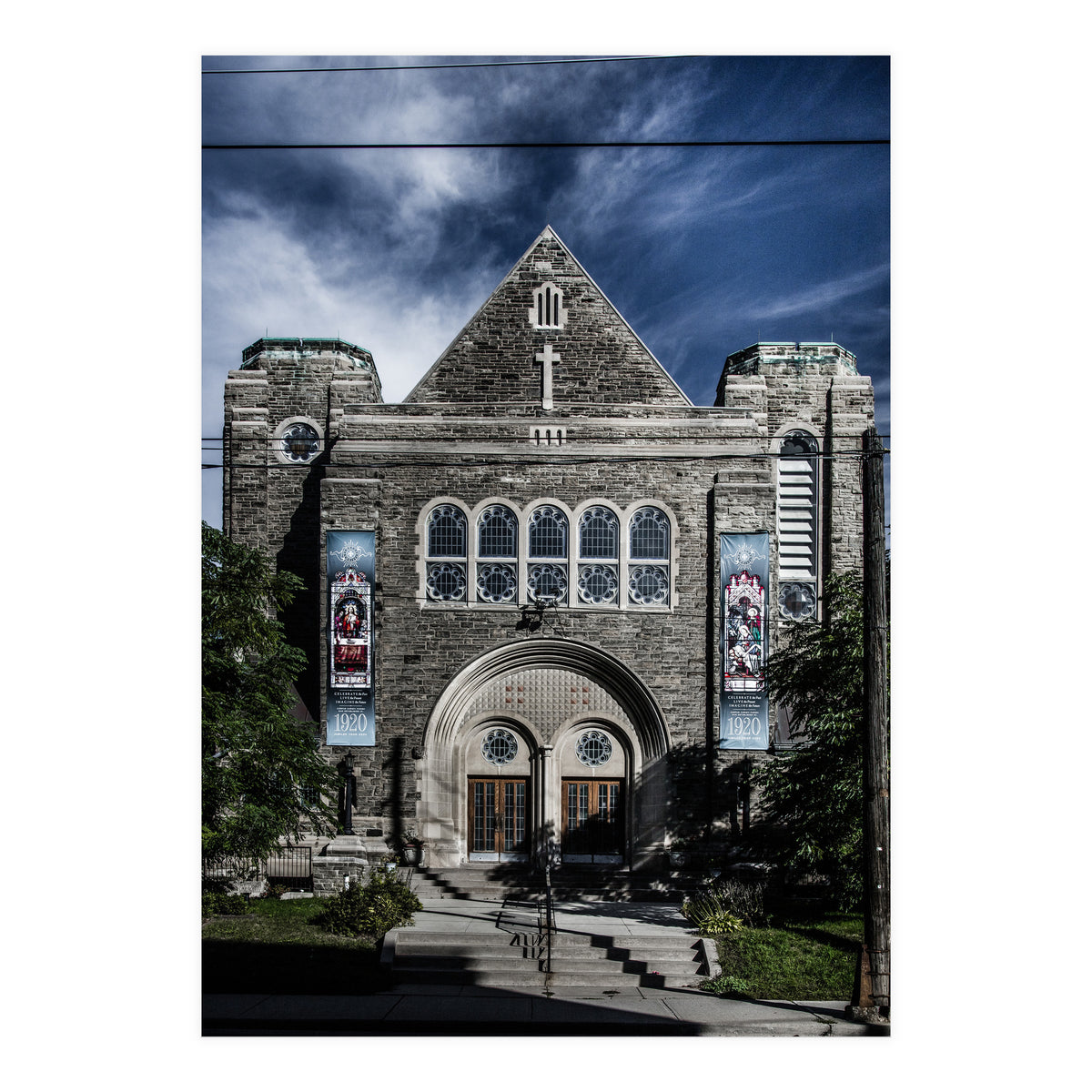 No 1810 Queen St E 2 Color Version (Print Only)