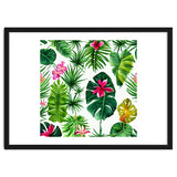 The Tropic, Banana Leaves Tropical Jungle Botanical, Palm Plants Monstera Nature, Bohemian Plants Floral thumbnail