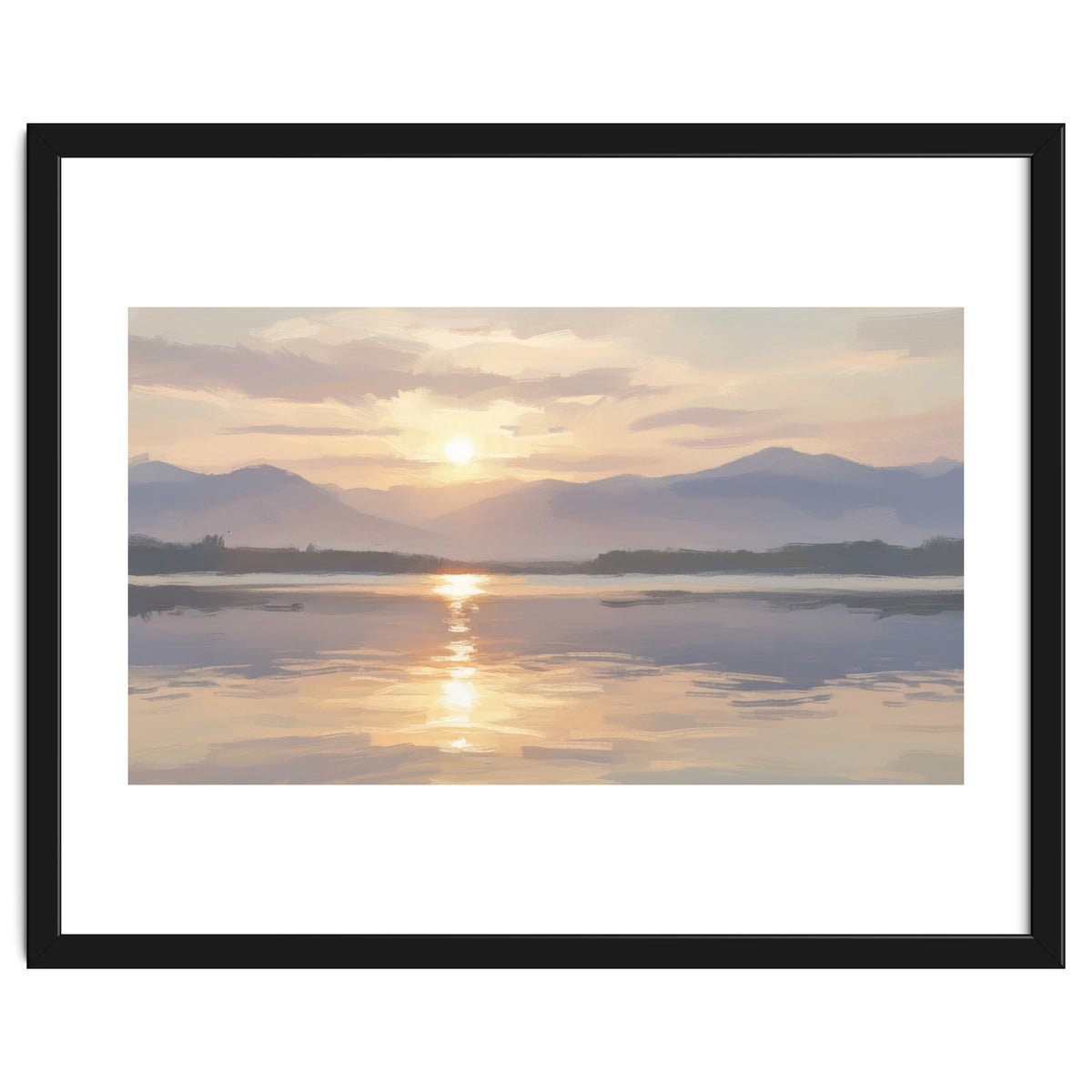 Golden Horizon at Dusk