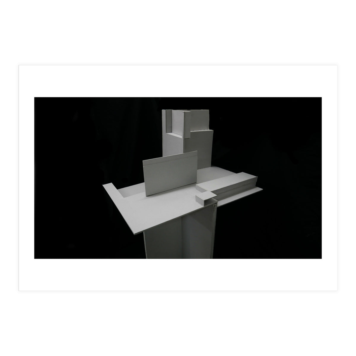 Architectural Model Grey Cardboard (Print Only)