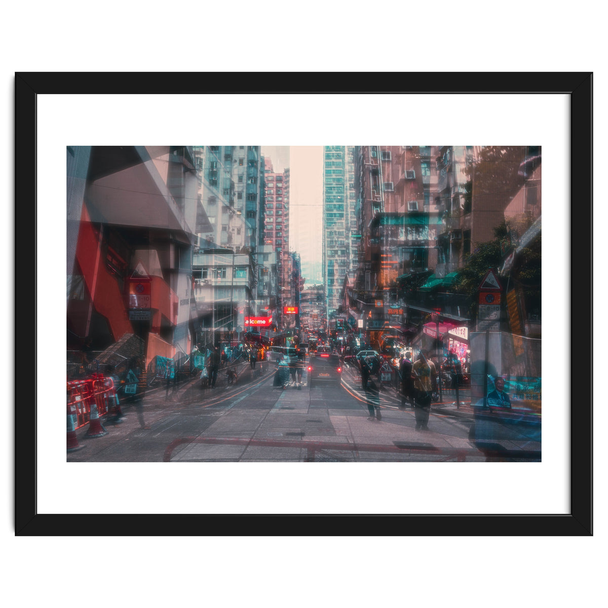Street Photography - Double Exposure Sai Ying Pung
