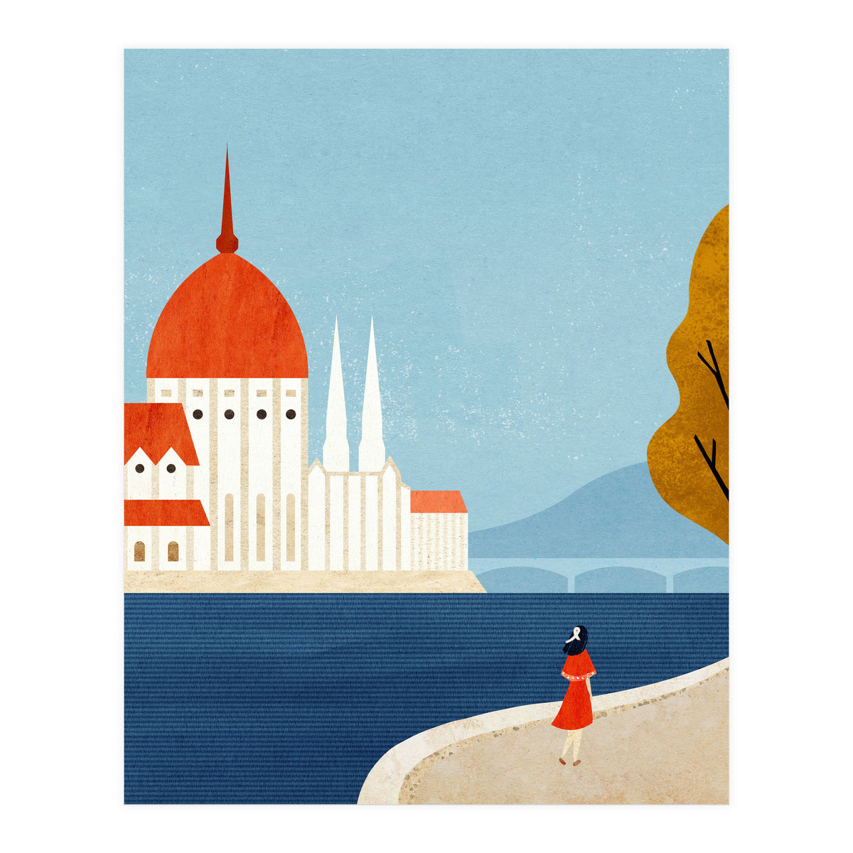 Autumn In Budapest (Print Only)