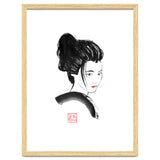 Geisha Face Red Lips thumbnail