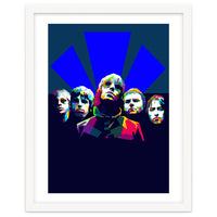 OASIS British Rock Band Art WPAP Trending Now