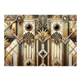 Art Deco Gold Geometric Pattern (Print Only) thumbnail