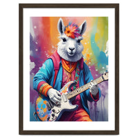 Lama Plays Guitar