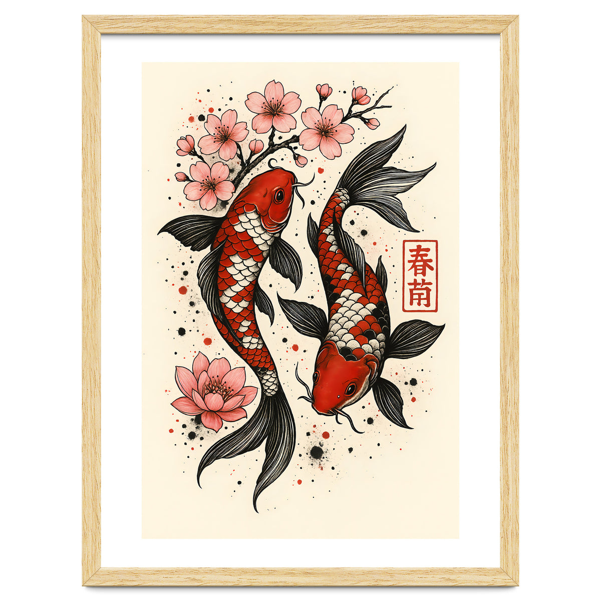 Koi fish Japanese