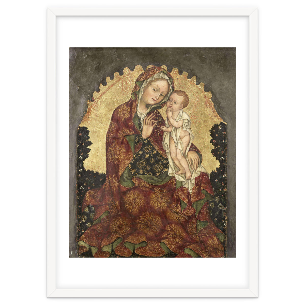 Madonna of Humility. Dating: 1429 - 1439. Measurements: h 53 cm × w 42 cm; d 13.5 cm.