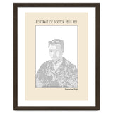 Portrait Of Doctor Felix Rey (ascii Art) thumbnail