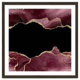 Burgundy & Gold Glitter Agate Texture 04 thumbnail