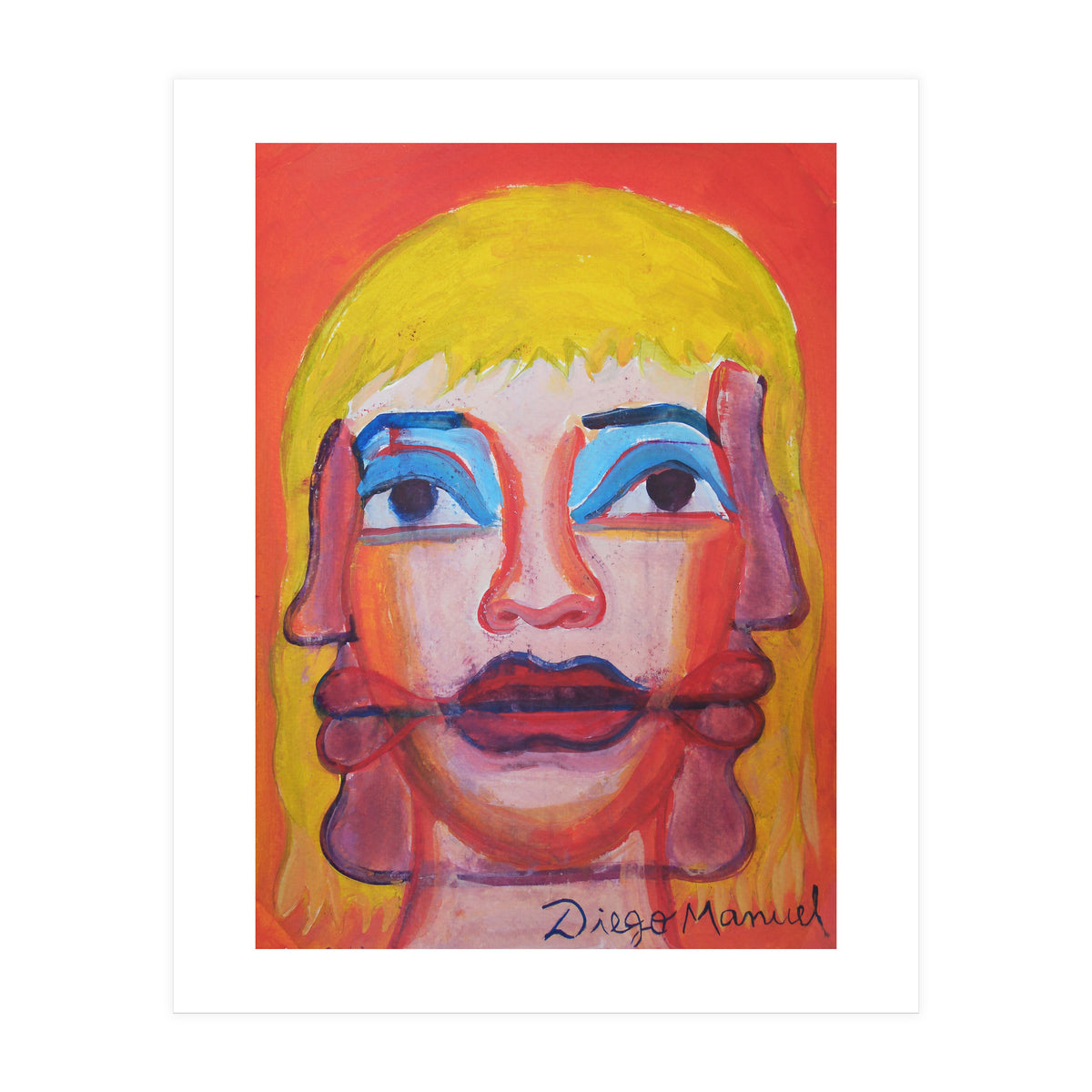 Cabeza De Mujer 2 (Print Only)