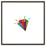Rainbow colorful diamond thumbnail