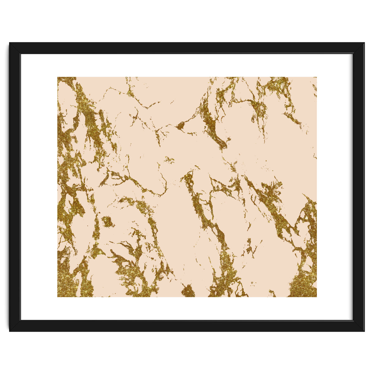 Blush & Gold Marble #society6 #decor #buyart