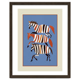 Striped Running Horses thumbnail