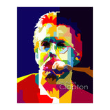 Eric Clapton English Blues Guitarist And Singer Pop Art WPAP (Print Only) thumbnail