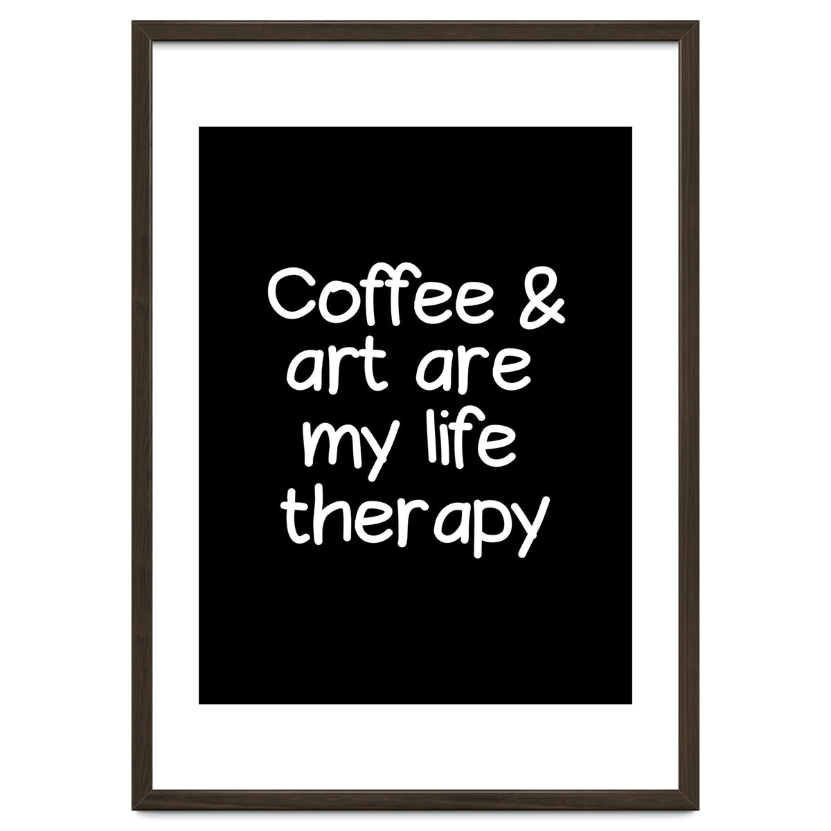 Coffee and art are my life therapy