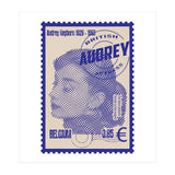 Audrey Hepburn Stamps Art (Print Only) thumbnail