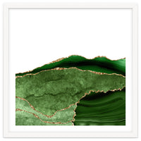 Green & Gold Agate Texture 28