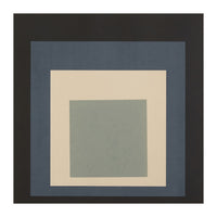 JOSEF ALBERS - HOMAGE TO THE SQUARE BEIGE GREY BLACK HIGH RESOLUTION (Print Only)