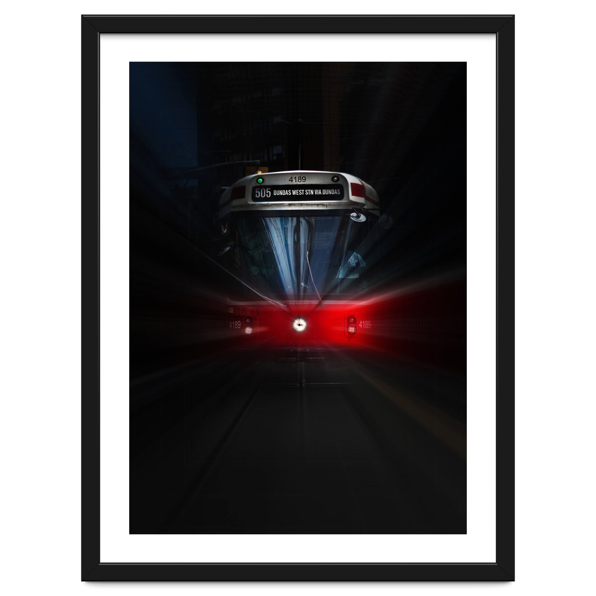 The 505 Dundas Streetcar 1 Color Flow Version