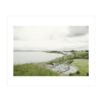 Geothermal lake behind the natural hot spring pool - Iceland (Print Only)