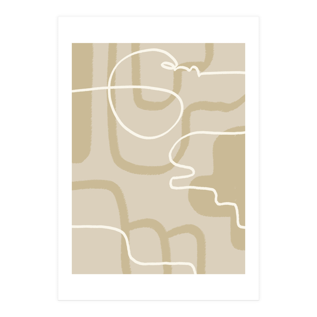 Interwoven Lines (Print Only)