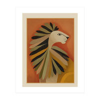 Leaf Mane Lion II (Print Only)