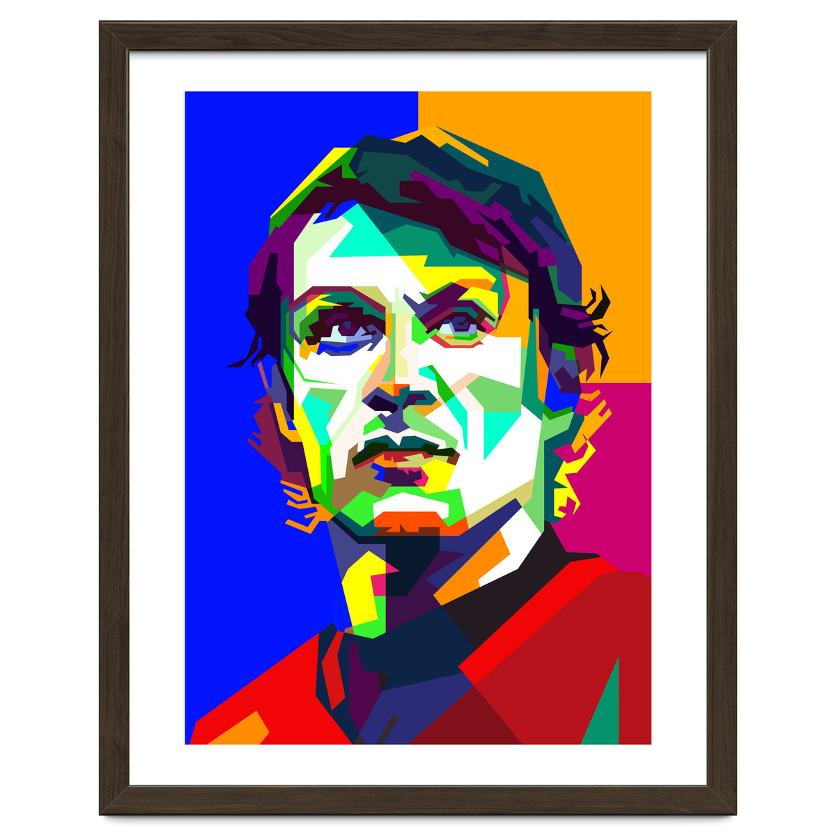 Paolo Maldini Italian Classic Football WPAP