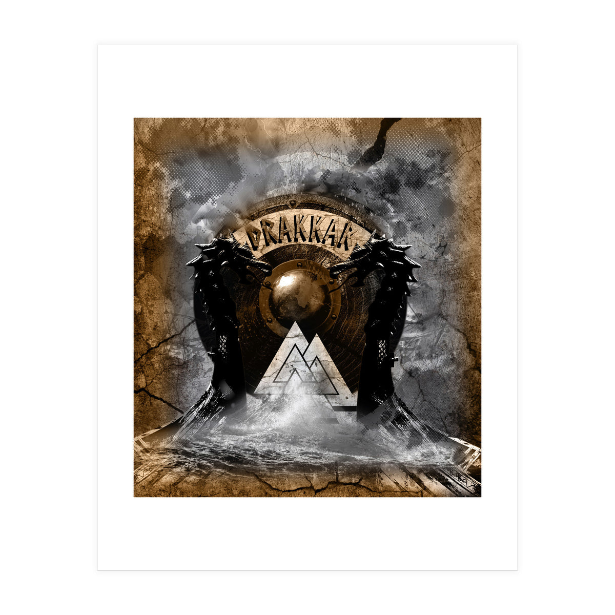 Drakkar Viking Duotone (Print Only)