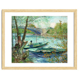 Vincent Van Gogh / 'Fishing in Spring, the Pont de Clichy ', 1887, Oil on canvas, 49 x 58 cm. thumbnail